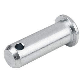 Clevis Pins with Head Din 1444, ISO 2341 cilíndrico de dedos para peças de automóveis, peças de carro, fixador de alta resistência
